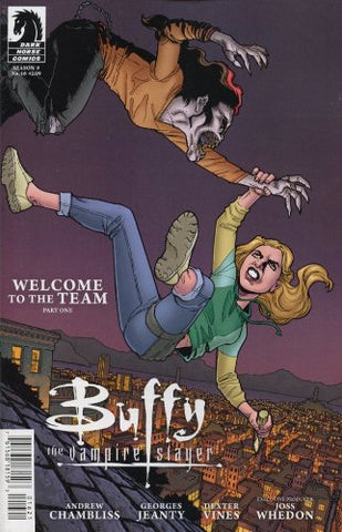 Buffy the Vampire Slayer Season 9, No. 16  Welcome to the Team Jeanty Cover
