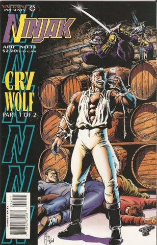 Ninjak #14 (Cry Wolf: Part 1) April 1995