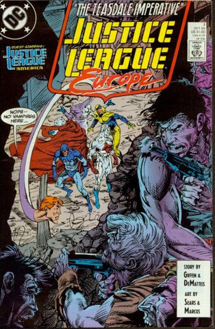 Justice League Europe #7 Teasdale Unbound