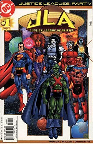 JLA JUSTICE LEAGUE OF ALIENS PART V 2001